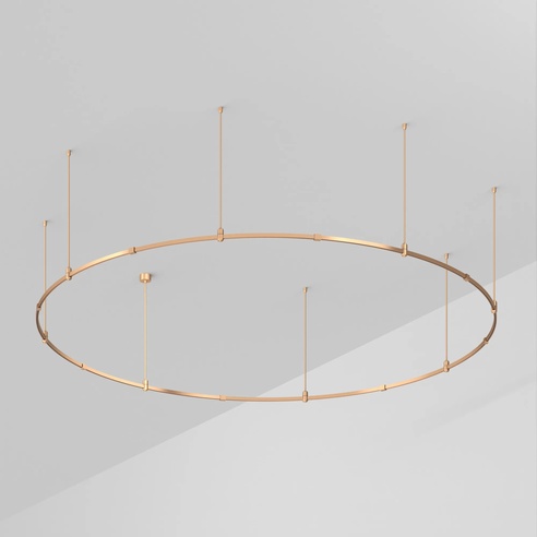 Трек ART-APRIORI-ROUND-ROD-800-R3000 (GD) (Arlight, IP20 Металл, 3 года)