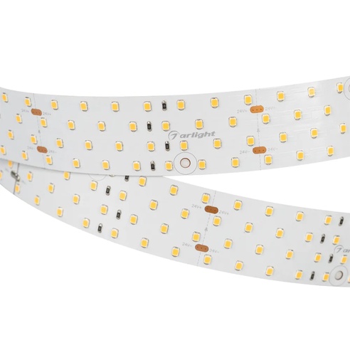 Лента светодиодная RT 2-2500 24V Warm2700 4x2 (2835, 700 LED, CRI98) (Arlight, 30 Вт/м, IP20)
