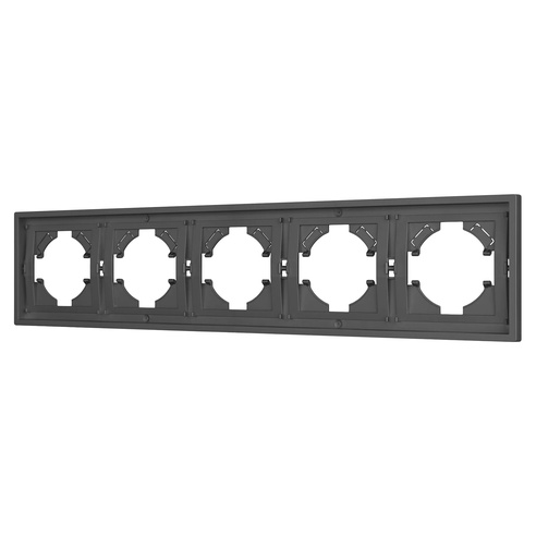 Рамка пластиковая FRM-TENDO-SFPL-5-GR (Arlight, -)