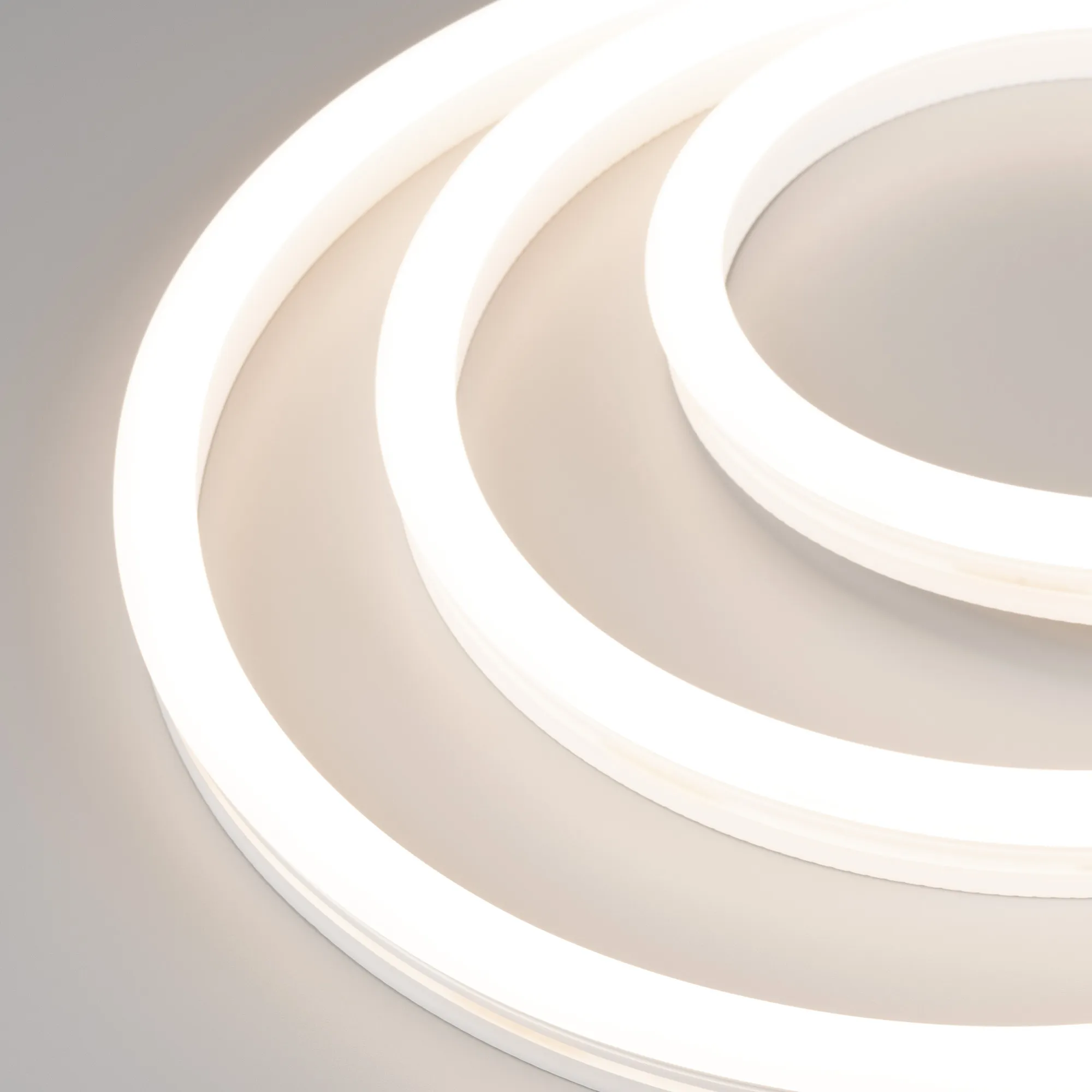 Лента герметичная WAVE-SIDE-A120-12x25mm 230V Day4000 (12 W/m, IP67, 50m, wire x2) (Arlight, Грибовидная форма)