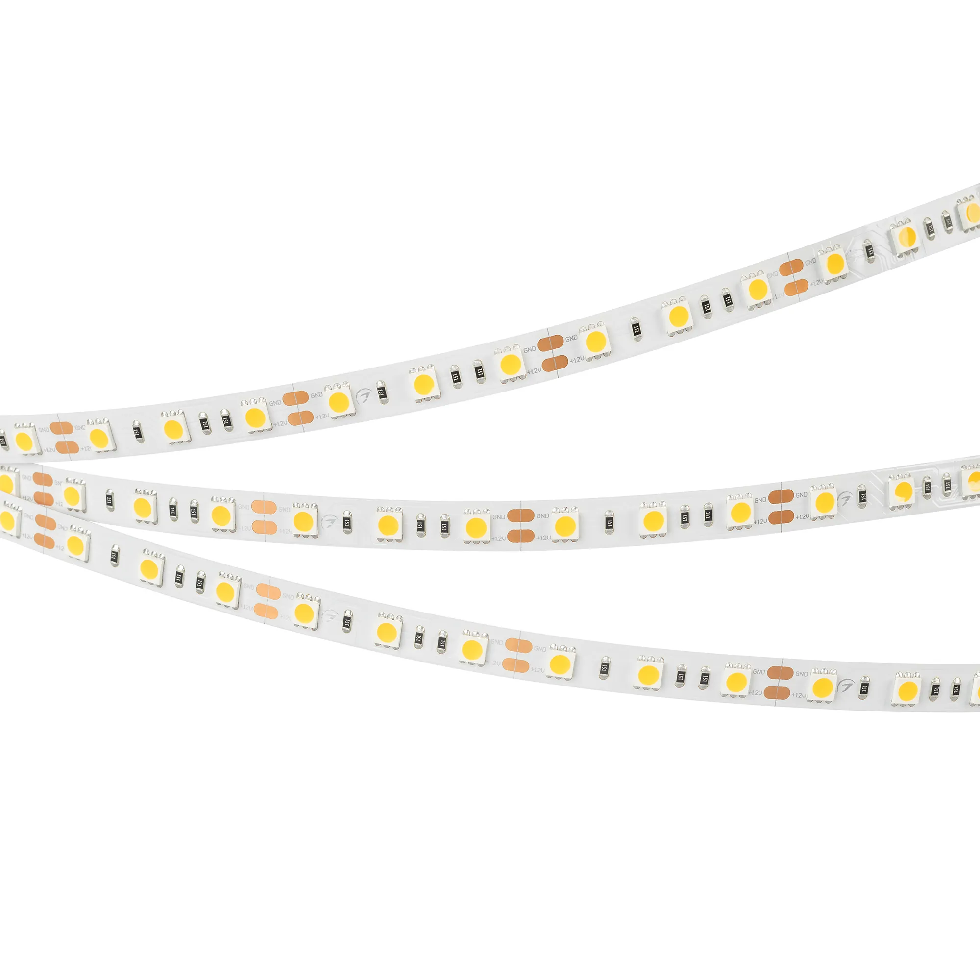 Лента светодиодная RT-B60-10mm 12V Day4000 (14.4 W/m, IP20, 5060, 5m) (Arlight, Открытый)