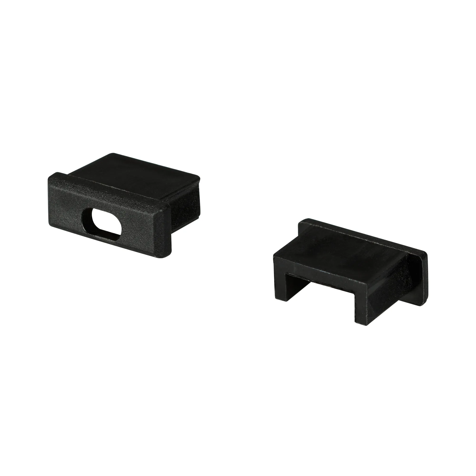 Заглушка для MIC черная с отверстием (Arlight, Пластик) - изображение товара