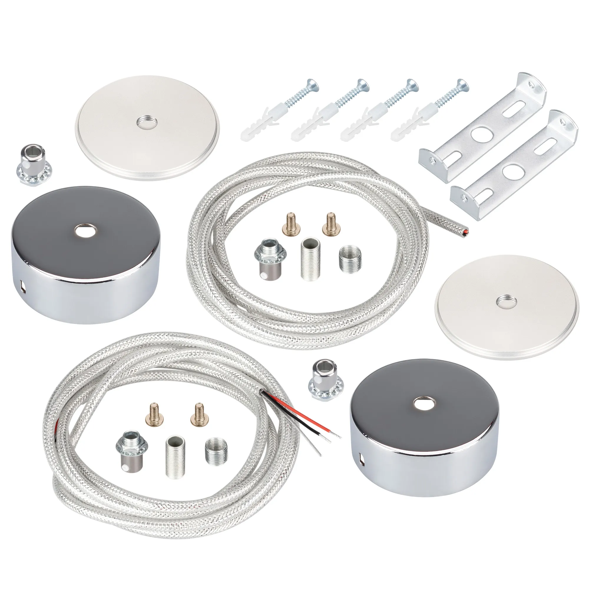 Подвес токопроводящий ARL-SL-ROUND-D70-360deg горизонтальный (Arlight, провод 2x0.5) - изображение товара