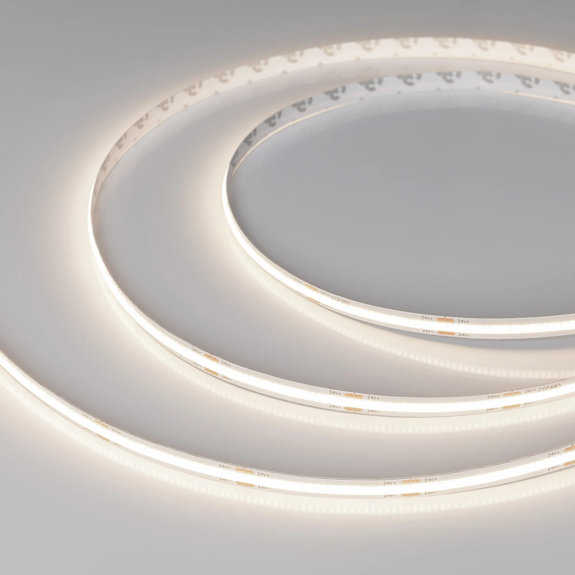 Лента светодиодная COB-X480-8mm 24V Day4000 (10 W/m, IP20, 20m PRO REEL) (Arlight, -)