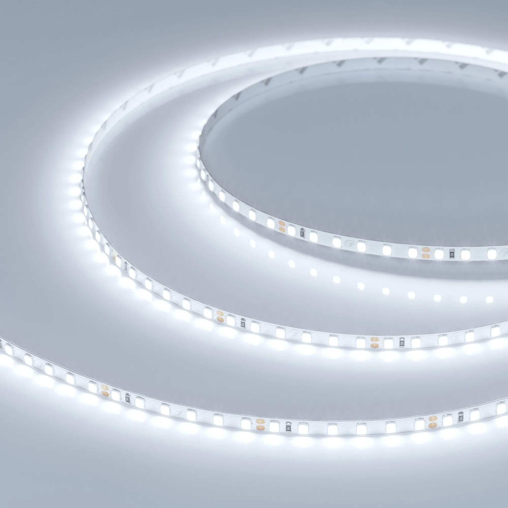 Лента светодиодная UL-A120-5mm 24V White6000 (9.6 W/m, IP20, 5m) (Arlight, 7 лет)